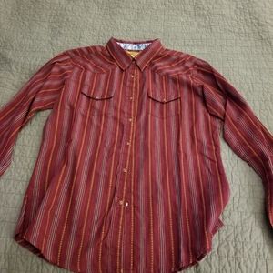 Button down western shirt